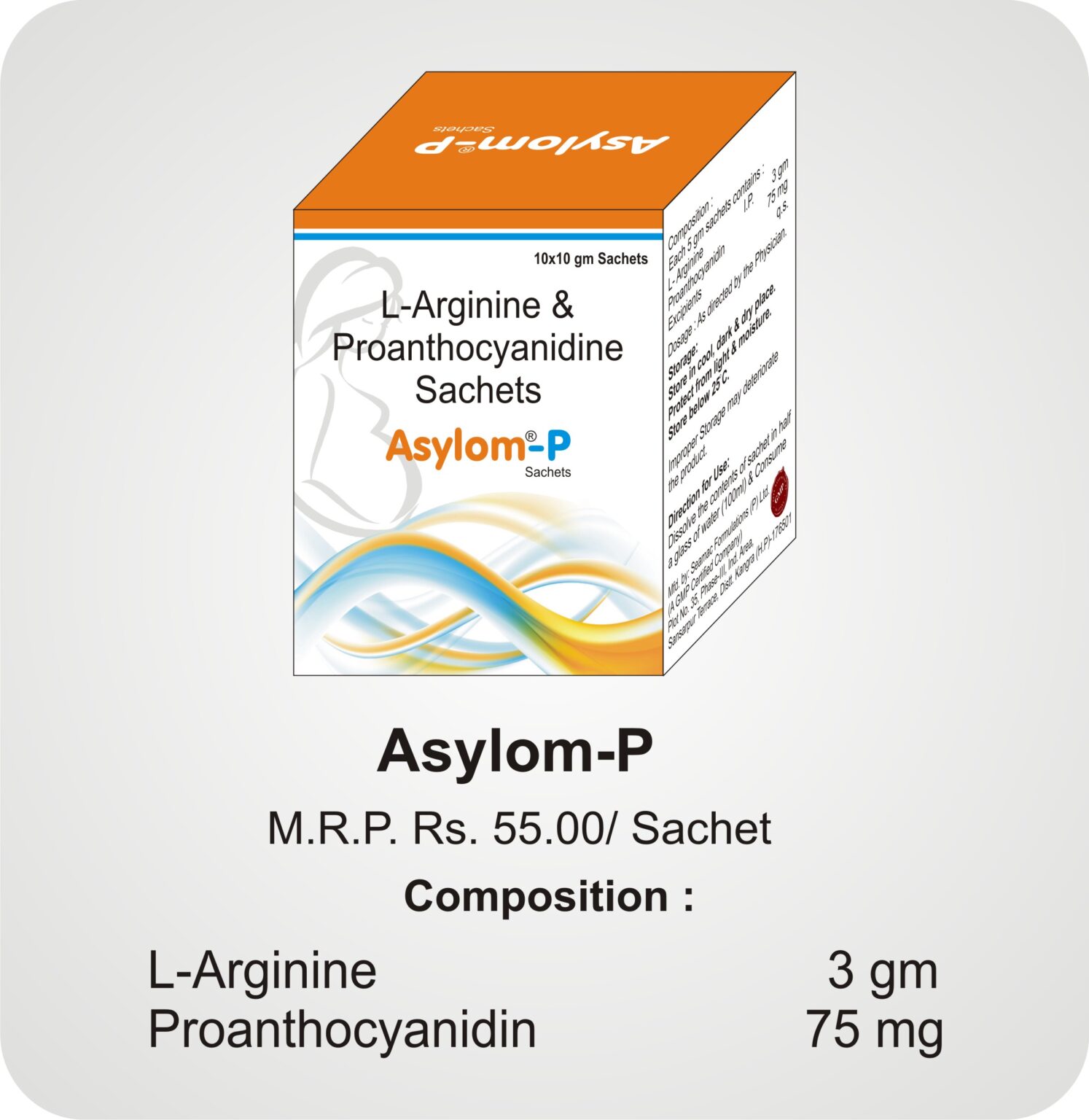 L Arginine + Proanthocyanidin Sachet Manufacturer, Supplier and Franchise
