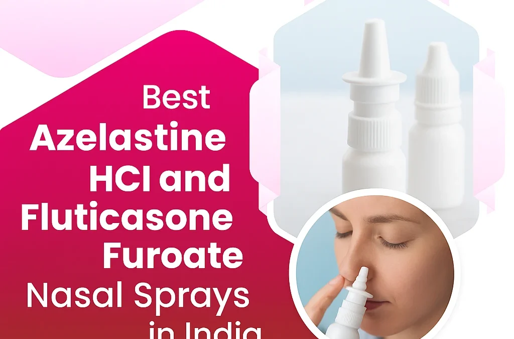 Best Azelastine HCl and Fluticasone Furoate Nasal Sprays in India